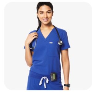 WearFigs - Womens Catarina Scrub Top *limited edition color*